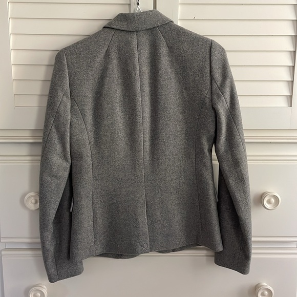 NWT J. Crew Factory Grey Schoolboy Blazer, 00 - Picture 3 of 4